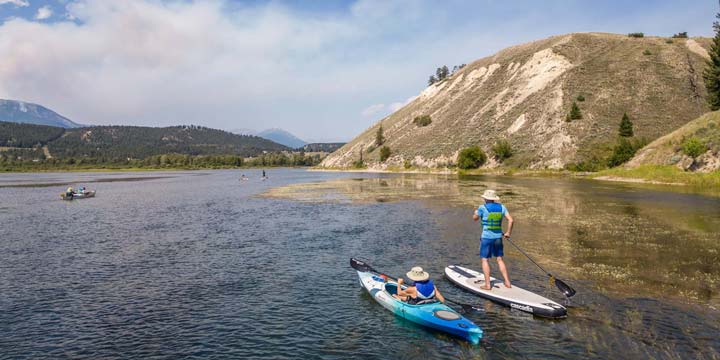 The Invermere to Radium Lazy River Paddle can be done Guided, or Non-Guided – your choice!